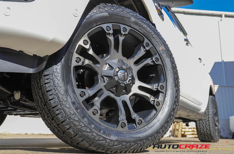 FORD-RANGER-VAPOR-BLACK-MACHINED-WITH-DARK-TINT